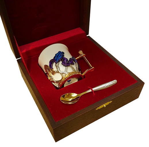Сувенирная кофейная чашка "Маки"