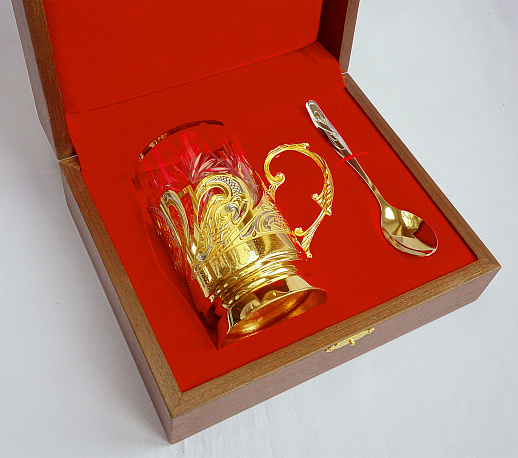 Подарочный подстаканник  "Футбол"