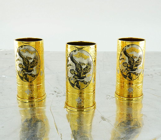 Стопки "Орёл". Златоуст купить с доставкой Стопки "Орёл". Златоуст